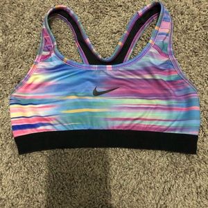 Nike colorful sports bra!
